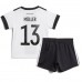 Cheap Germany Thomas Muller #13 Home Football Kit Children World Cup 2022 Short Sleeve (+ pants)